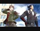 【MMD刀剣乱舞】『フラジール』東西槍・器物破損コンビ・平安翁コンピ・ダブルんば/お着替え有】