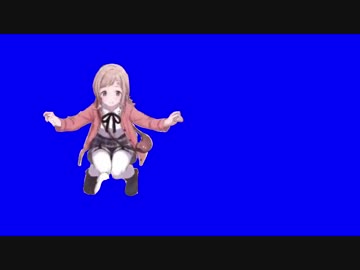 スクワットする真乃BB