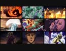 【ジョジョ5部】 il vento d'oro が流れる(処刑)場面を重ね合わせた 【D4C】