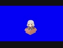 ダンボールに乗る久川凪BB