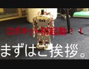 ロボットキット、完成後初起動