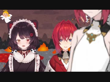 戌亥『胸は私のほうが・・・』  アンジュ『キレちまったよ・・・』