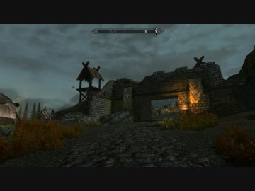 【初見】ＳｋｙｒｉｍＳＥ字幕プレイ　遊んでみるその１　「ホワイトランを目指して」１