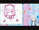 雑談をしながらノートママを描く雪城眞尋