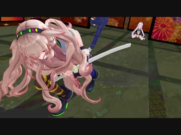 【鬼滅の刃】もこ田めめめで雷の呼吸　壱の型　霹靂一閃【MMD】