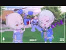 【MMD刀剣乱舞】ユニバース【双騎源氏兄弟】
