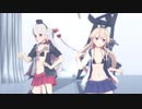 【MMD艦これ】水着の島風＆天津風で『脳漿炸裂ガール』【1440p】