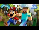 [スーパーマリオ64]マリオ・イン・マインクラフト[Minecraft]