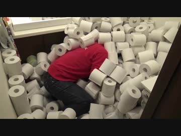 【ドッキリ】セッ〇スむらいをウ〇コの力で生き埋めにしてみたwww