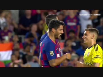 セレモニー有 《ジョアン・ガンペール杯2019》 バルセロナ vs アーセナル （2019年8月4日）