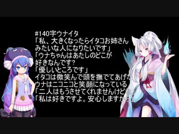 【ウナイタ】ウナちゃんとイタコ姉さまが朗読してお喋りをする動画　その１