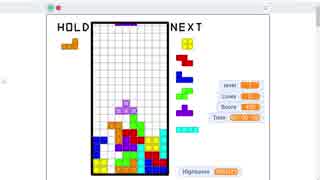 Scratchでテトリスを作ってみた