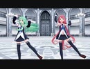 【MMD／艦これ】 江風と山風でアンハッピーリフレイン