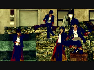 【MMD刀剣乱舞】THRILLER【大倶利伽羅×4】