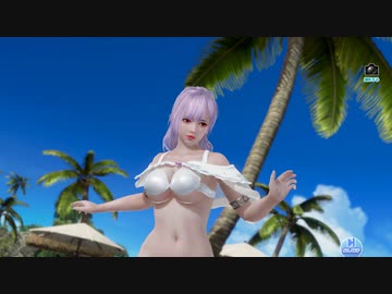 DoAX Venus Vacation :: Fiona (Zombie) Gravure Panel (Serenade SSR) with malfunction and lotions