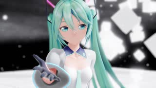 【MMD】　ストリーミングハート - Streaming Heart [YYB式初音ミク]