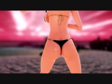 超過激！白玉楼前で突然 水着美女がダンスを披露【東方MMD】【紳士向け】
