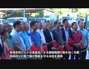 香港各地で国旗掲揚式、市民が愛国の意を表す