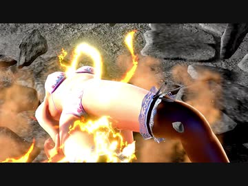 ソウルキャリバーⅥ 仰け反りリョナ【女性水着編】