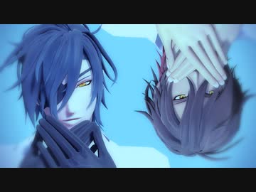 【MMD刀剣乱舞】スクランブル交際（お着替え光忠・倶利伽羅）