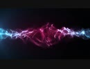 4k-abstract-blue-and-pink-wavefield-magnetic-energy-background-clip　寺井勇人