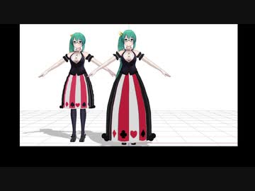 [更新]すずすずの衣装をhPa仕様に寄せてみた