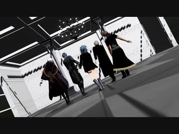 【MMD刀剣乱舞】Black Out【鶴・燭・太・伽・長】