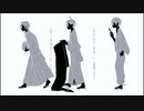 【手描き文アル】ていてい三羽烏【完成版】