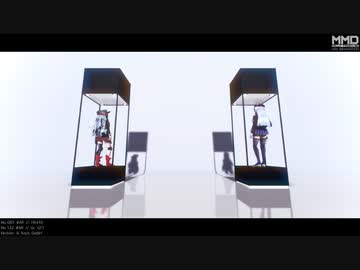 【MMDドルフロ】フラジール【G11･HK416】 #祝ドルフロ1周年