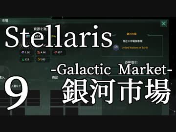 【Stellaris初見風プレイ】Part9 - 新米大統領の銀河市場誘致政策【ゆっくり実況プレイ】