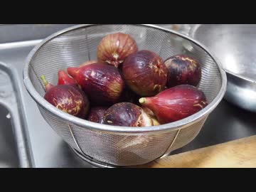 イチジクジャムをつくってみた