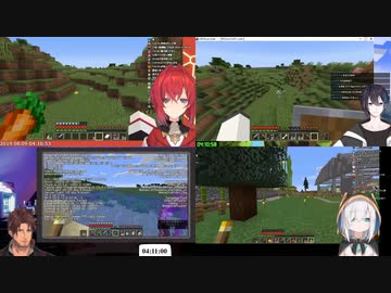 深夜のにじ鯖 戌亥捜索ミッション 4枠同時再生