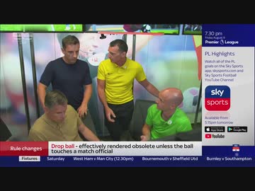 直前番組 《19-20EPL：第1節》 リヴァプール vs ノリッジ・シティ