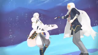 【MMD刀剣乱舞】ツギハギスタッカート【鶴丸国永/山姥切国広】