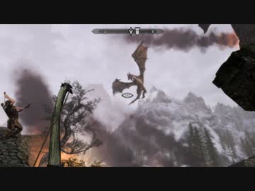 【初見】ＳｋｙｒｉｍＳＥ字幕プレイ　遊んでみるその７　「初ドラゴン戦」