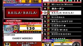 beatmania III THE FINAL - 009 - BAILA! BAILA! (DPA)