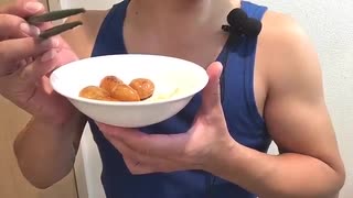 【ASMR】山形名物！玉こんにゃく！！濃いめの味付けで最高です＾－＾