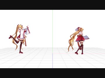 世間から見た金剛いろは(左)とファンからみた金剛いろは(右)