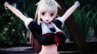 【MMD艦これ】夕立ちゃんで極楽浄土【夏服】