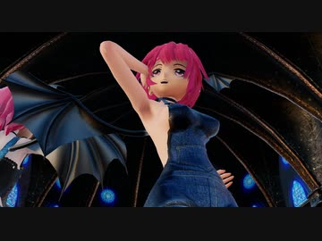 【東方MMD】勢いが止らない図書館ズ、(ローアングル)