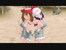 【MMD】ハルカとヒカリで「Dive to Blue」【R18】