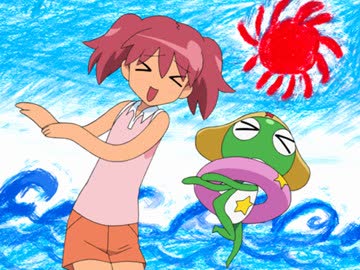 ケロロ軍曹 1stシーズン　第18話　夏美　爆笑！オトナの海岸物語　であります