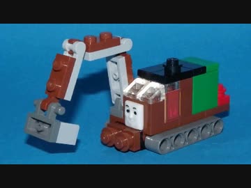 きかんしゃトーマス ｎゲージ レゴトレイン ショベルカーのオリバー ニコニコ動画