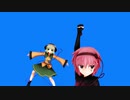 【東方MMD】古明地こいしと古明地さとりで大入道トーマス