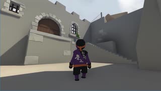 【Human: Fall Flat】緑色の姫様を守るための実況プレイpart10
