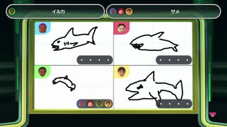 【早速４人で】名作 Wii Party U お絵かき編【実況】