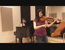 【演奏してみた】笹舟をヴァイオリンで【弾いてみた】&ピアノを弾きながら【歌ってみた】