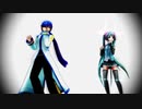 【MMD】GLIDE【KAITOv1,初音ミクv4xカバー】