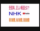 NHKの支払い義務と真実の報道につて