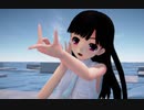 【MMD】黒髪らぶミクさん（白）で「ユニバース」